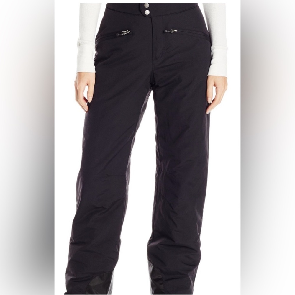 Women’s White Sierra Toboggan Insulated Snow Ski Pants Size Small